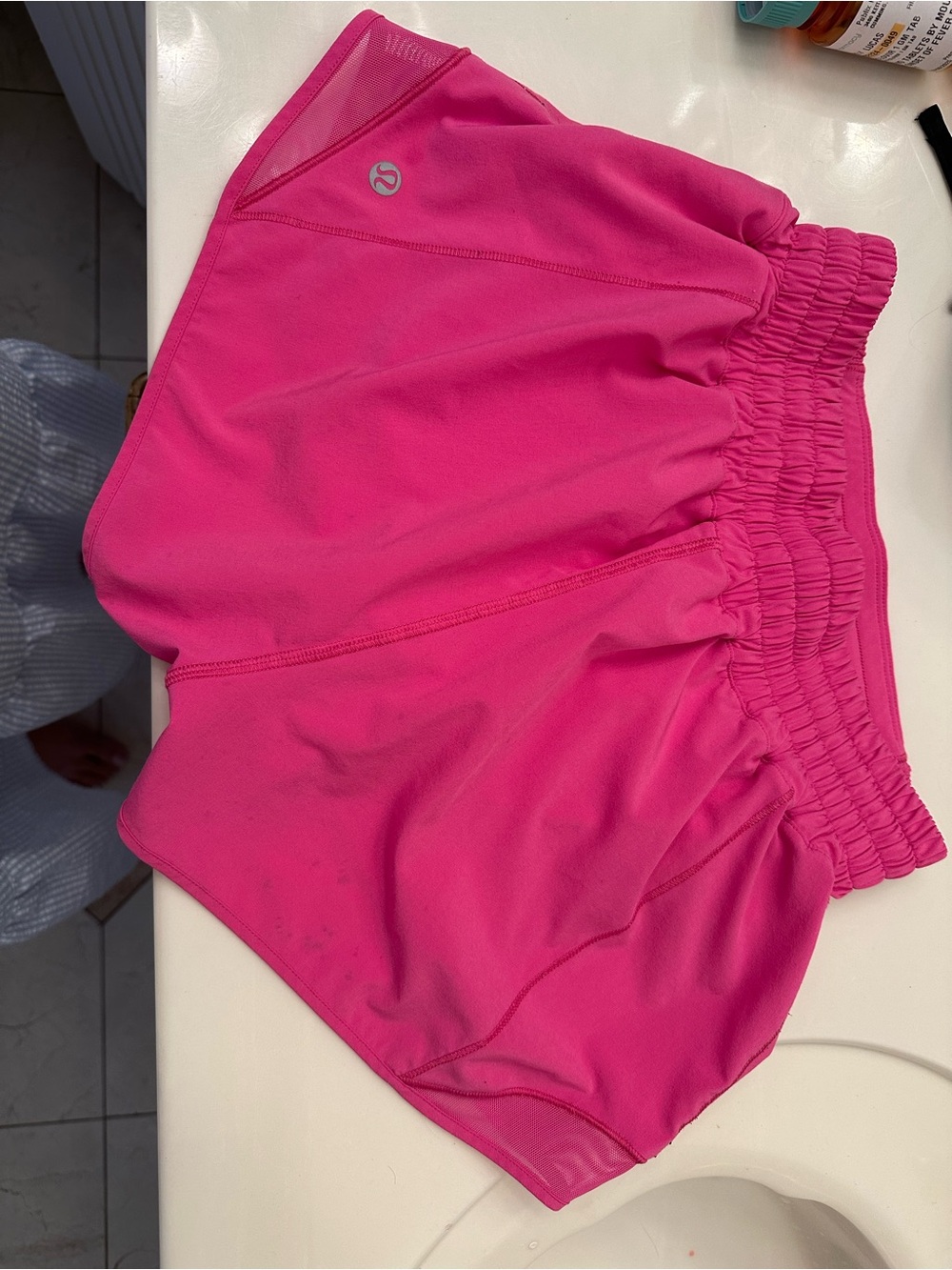 lululemon athletica Bright Pink Women's Athletic Shorts